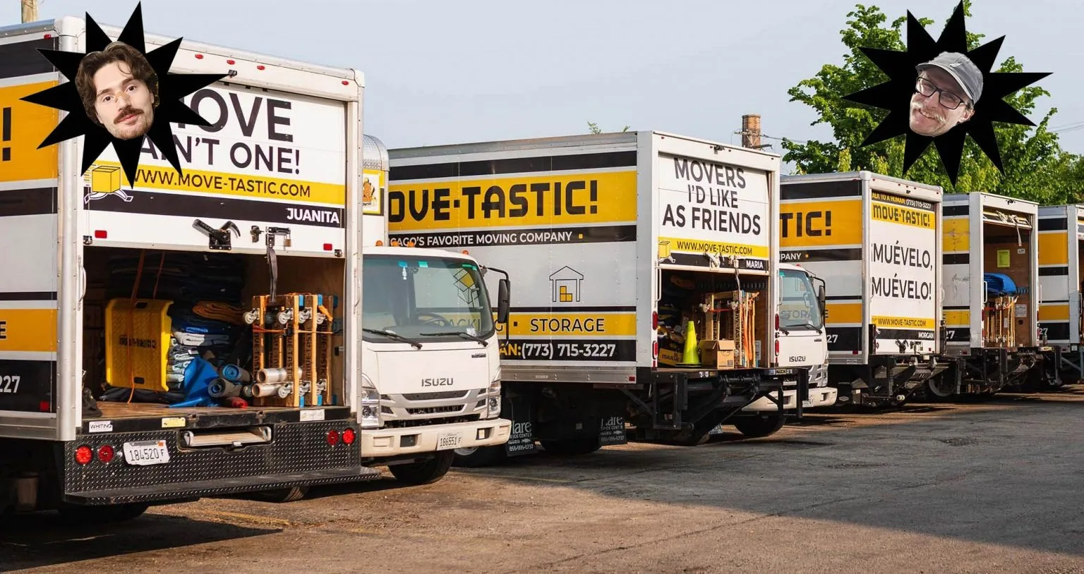 Move-tastic! truck fleet