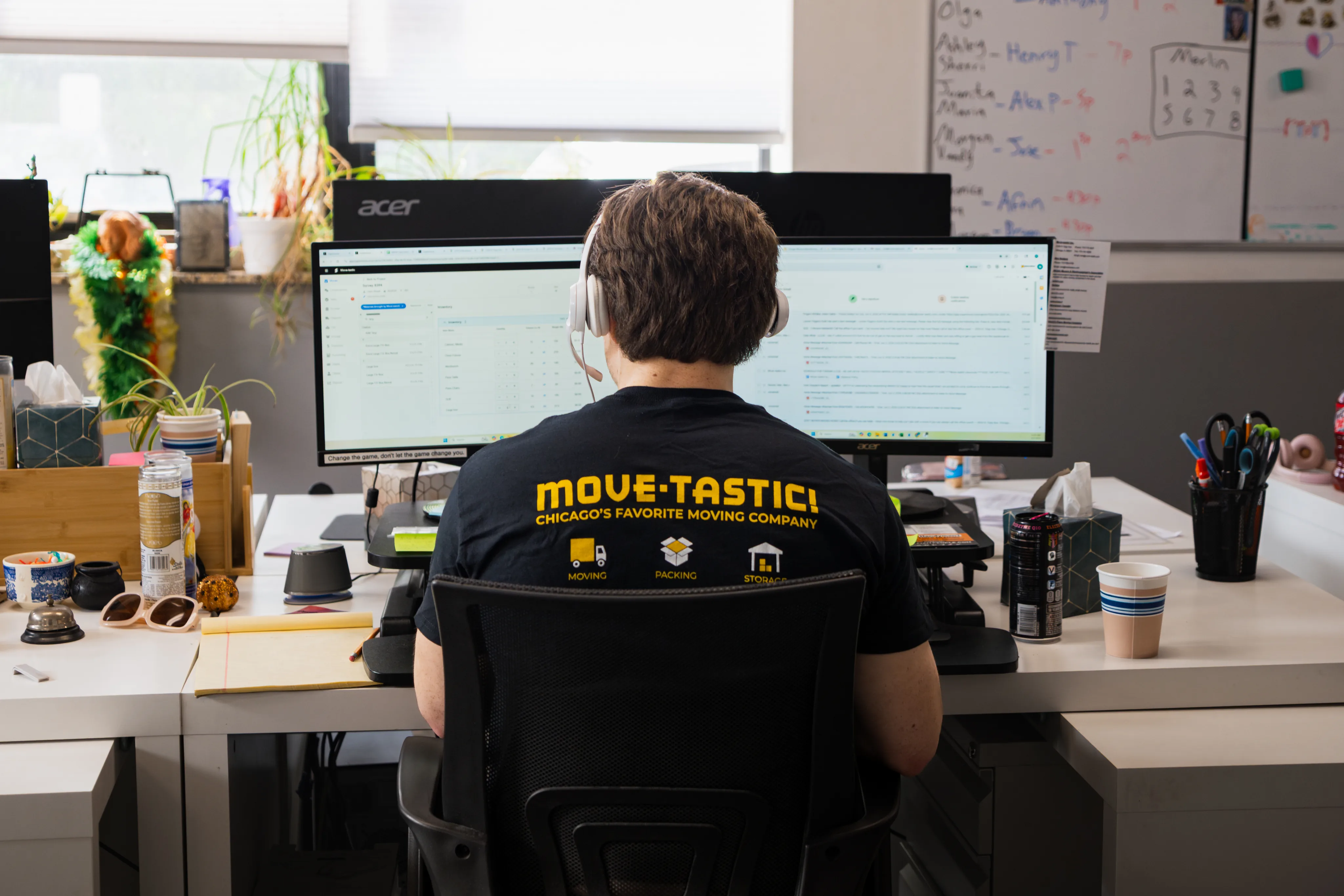 Move-tastic! online booking experience